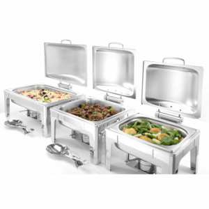 Chafing Dish GN 1/2 mit satiniertem Finish - Marke HENDI - Fourniresto