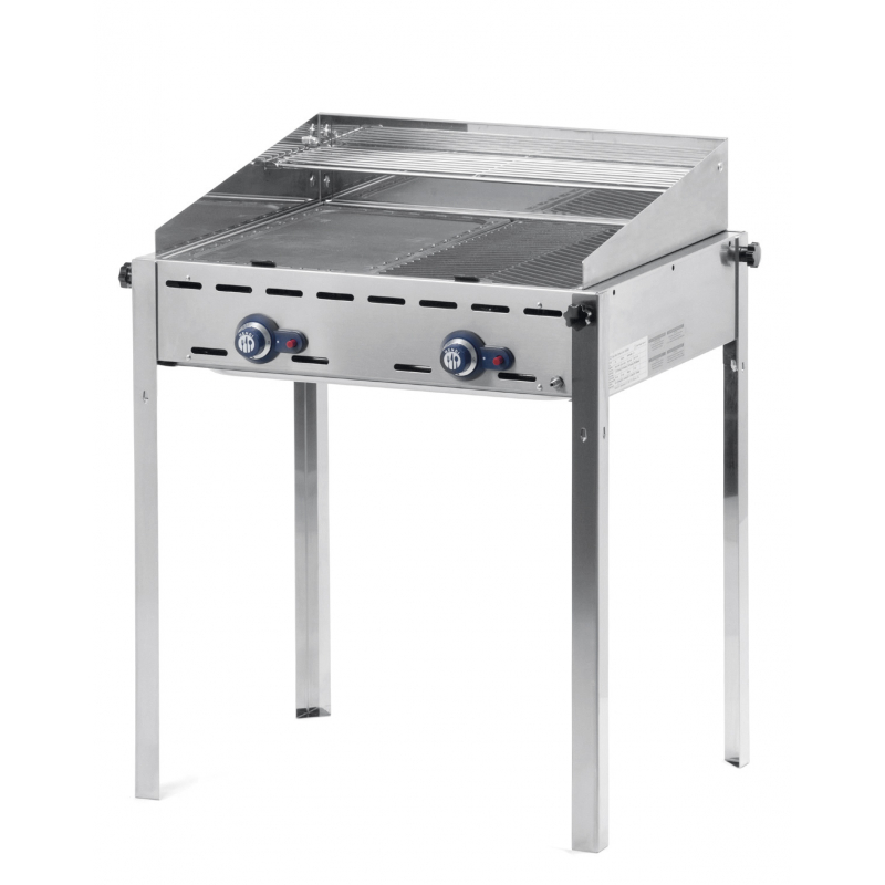 Gasgrill Green Fire mit 2 Brennern - Marke HENDI - Fourniresto