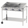 Professioneller Gasgrill Green Fire - 3 Brenner - HENDI