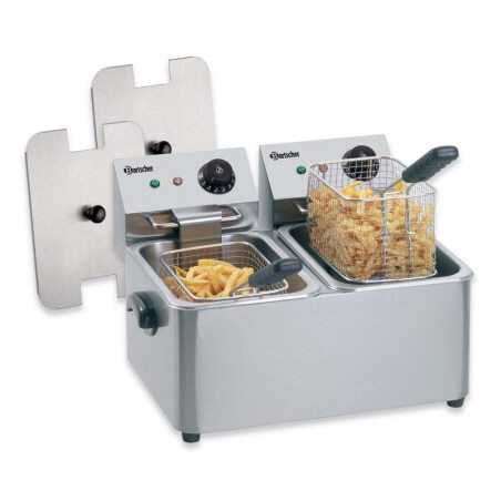 Professional electric fryer SNACK II 2x4 L