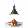 Adjustable Black Conical Heat Lamp - HENDI