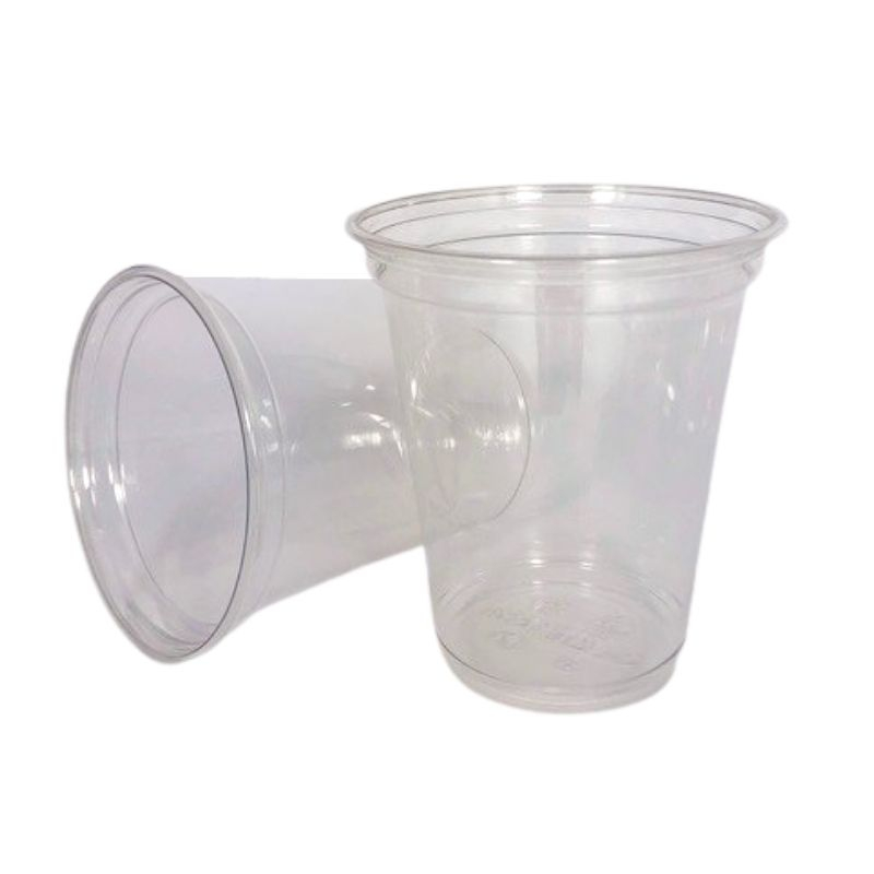 Crystal Shaker PET Cup - 300 ml - Pack of 50 - FourniResto