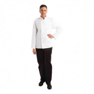 Veste De Cuisine Mixte Blanche À Manches Longues Vegas - Taille L - Whites Chefs Clothing - Fourniresto