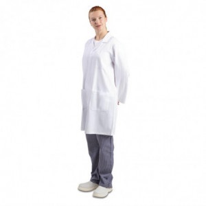 Bluse Mixte Weiß - Größe L - Whites Chefs Bekleidung - Fourniresto