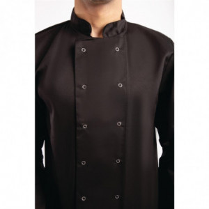 Veste De Cuisine Mixte Noire À Manches Longues Vegas - Taille M - Whites Chefs Clothing - Fourniresto