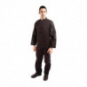 Veste De Cuisine Mixte Noire À Manches Longues Vegas - Taille Xs - Whites Chefs Clothing - Fourniresto