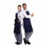 Schürze Latz Marineblau 710 x 970 mm - Whites Chefs Clothing - Fourniresto