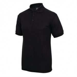 Unisex Black Polo - Size XL - FourniResto - Fourniresto