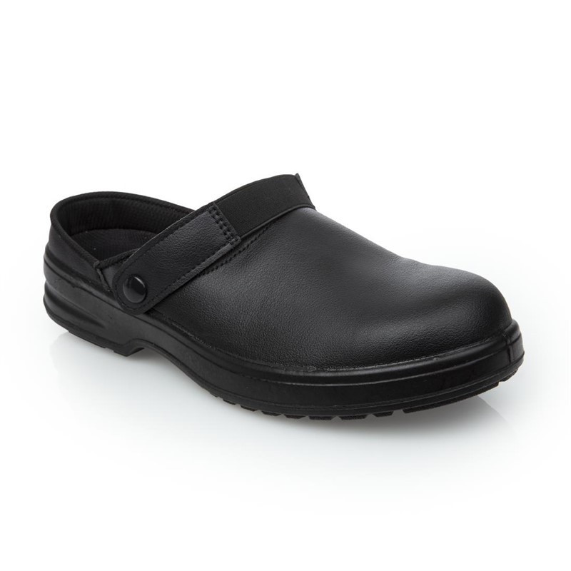 Mixed Black Safety Clogs - Size 36 - Lites Safety Footwear - Fourniresto