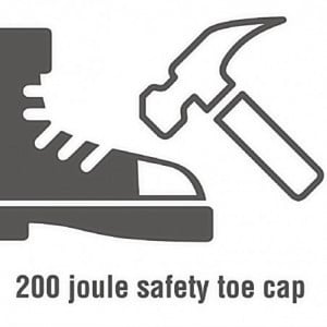 Chaussures De Sécurité À Lacets Noires - Taille 41 - Lites Safety Footwear - Fourniresto