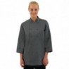 Veste De Cuisine Mixte Grise - Taille Xxl - Chef Works - Fourniresto