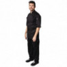 Veste De Cuisine Mixte Noire Cool Vent Montreal - Taille Xs - Chef Works - Fourniresto