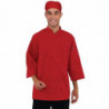 Kochjacke Unisex Rot - Größe M - Chef Works - Fourniresto