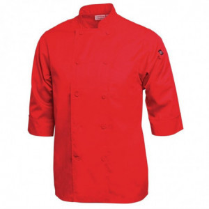 Unisex Red Kitchen Jacket - Size XL - Chef Works - Fourniresto