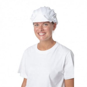 Charlotte Weiß aus Polybaumwolle - Einheitsgröße - Whites Chefs Clothing - Fourniresto