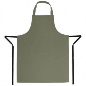 Schürze Latz Olive aus Polycotton 711 x 965 mm - Whites Chefs Clothing - Fourniresto