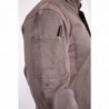 Veste de Cuisine Mixte à Fermeture Eclair Gris Graphite Hartford - Taille S - Chef Works - Fourniresto