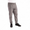 Pantalon de Cuisine Jogger à Fines Rayures Noires et Blanches - Taille L - Chef Works - Fourniresto