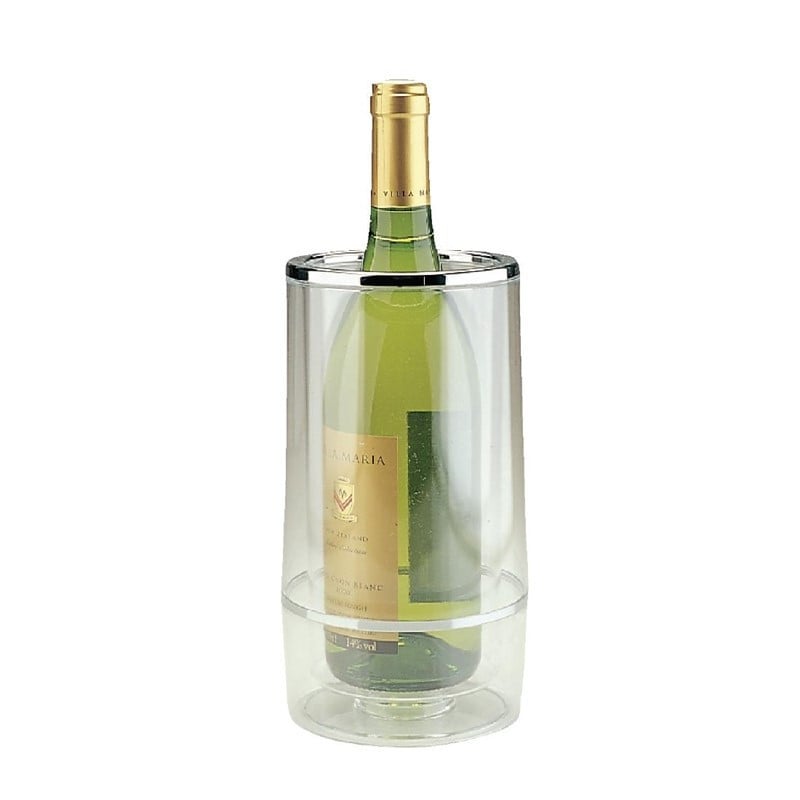 Double-Walled Transparent Acrylic Wine Cooler - APS - Fourniresto