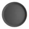 Round Black Non-Slip Tray Ø 406 mm - Olympia KRISTALLON - Fourniresto