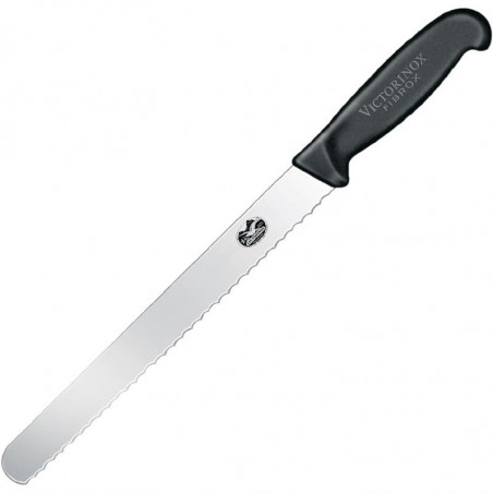 Messer mit gezackter Klinge 25,5 cm - Victorinox - Fourniresto