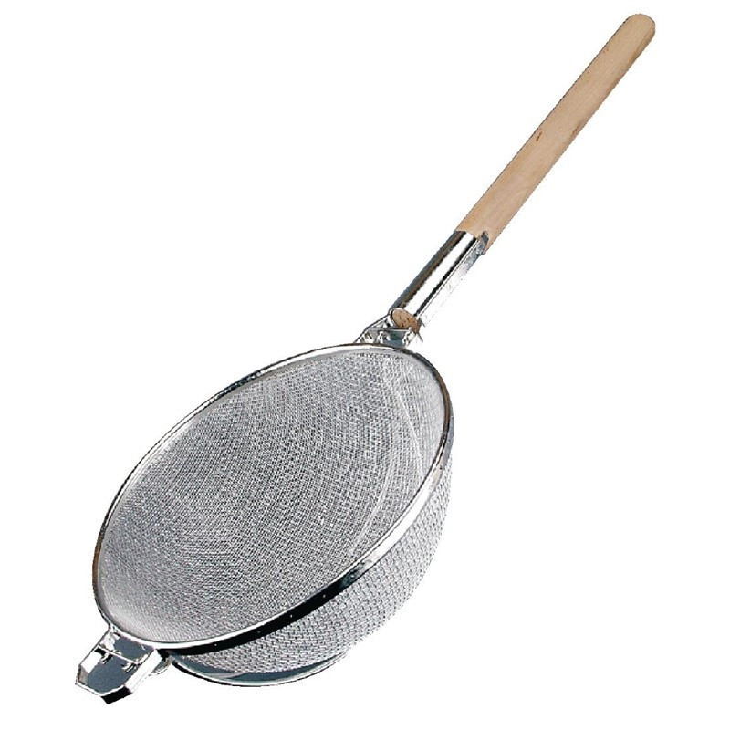 Double Mesh Strainer for Intensive Use Ø 350 mm - FourniResto - Fourniresto