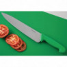 Chef's Knife Green Blade 25.5 cm - Hygiplas - Fourniresto