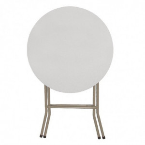 Folding Round Table - 600 mm - Bolero - Fourniresto