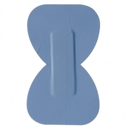 Pflaster für blaue Fingerkuppen Standard 75 x 45 mm - Packung mit 50 Stück - FourniResto - Fourniresto