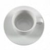 Stapeltasse Weiß Whiteware 200 ml Ø 80 mm - Set von 12 - Olympia - Fourniresto