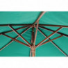 Green Round Parasol Ø 2.5 M - Bolero - Fourniresto