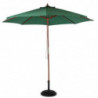 Green Round Parasol Ø 3 M - Bolero - Fourniresto