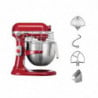 Batteur Professionnel Rouge Empire 6,9 L - KitchenAid - Fourniresto