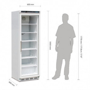 Vitrine Réfrigérée Négative Blanche 365 L - Polar - Fourniresto