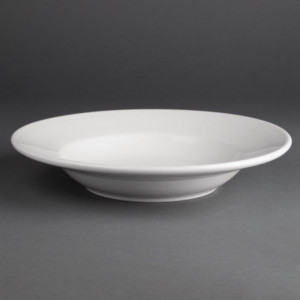 Soup and Pasta Plate 210 ml Ø 228 mm - Set of 6 - Athena Hotelware - Fourniresto