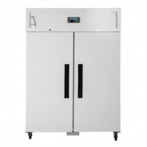 Armoire Réfrigérée Négative Blanche Gn 2/1 Double Porte 1200 L - Polar - Fourniresto