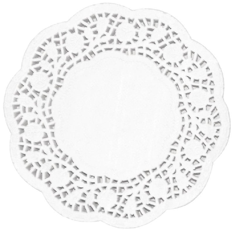 Round Paper Doily Ø 100 mm - Pack of 250 - Fiesta - Fourniresto