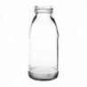 Mini Bouteille de Lait en Verre 200 ml - Lot de 12 - Olympia - Fourniresto