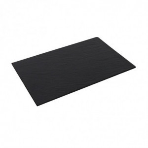 Schieferteller für Tablett 280 x 100 mm - 2er-Pack - Olympia - Fourniresto