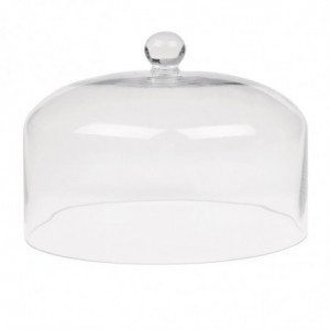 Glass Cake Cloche Ø 285 mm - Olympia - Fourniresto