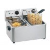 Professional electric fryer SNACK II 2x4 L