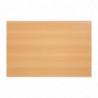 Rectangular Pre-Drilled Beech Table Top - Bolero - Fourniresto