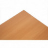 Rectangular Pre-Drilled Beech Table Top - Bolero - Fourniresto