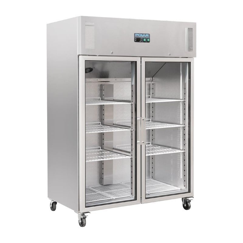 Kühlschrank mit positiver Kühlung GN 2/1 Serie G 600 L - Polar - Fourniresto