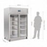 Kühlschrank mit positiver Kühlung GN 2/1 Serie G 600 L - Polar - Fourniresto