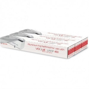 Aluminiumfolienrollen für Wrap450-Spender - 3er-Pack - Vogue - Fourniresto