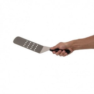 Spatule Coudée Ajourée En Inox 255Mm - Vogue - Fourniresto