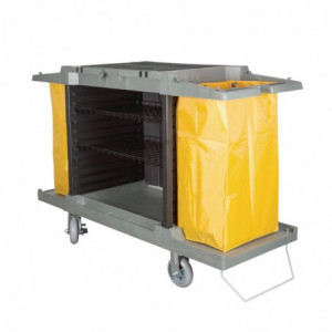 Polypropylene Cleaning Trolley - Jantex - Fourniresto