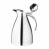 Stainless Steel Insulated Jug with Hinged Lid - 1L - Olympia