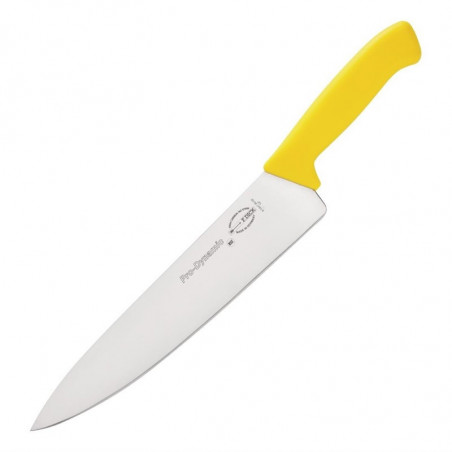 Kochmesser Pro Dynamic Haccp Gelb 255mm - Dick - Fourniresto